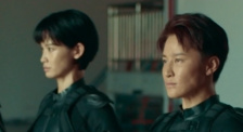 恋人的自拍照
